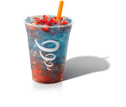Blue lava