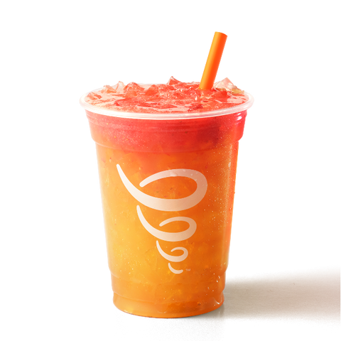 strawberry apple iced beverage