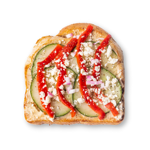 hummus toast